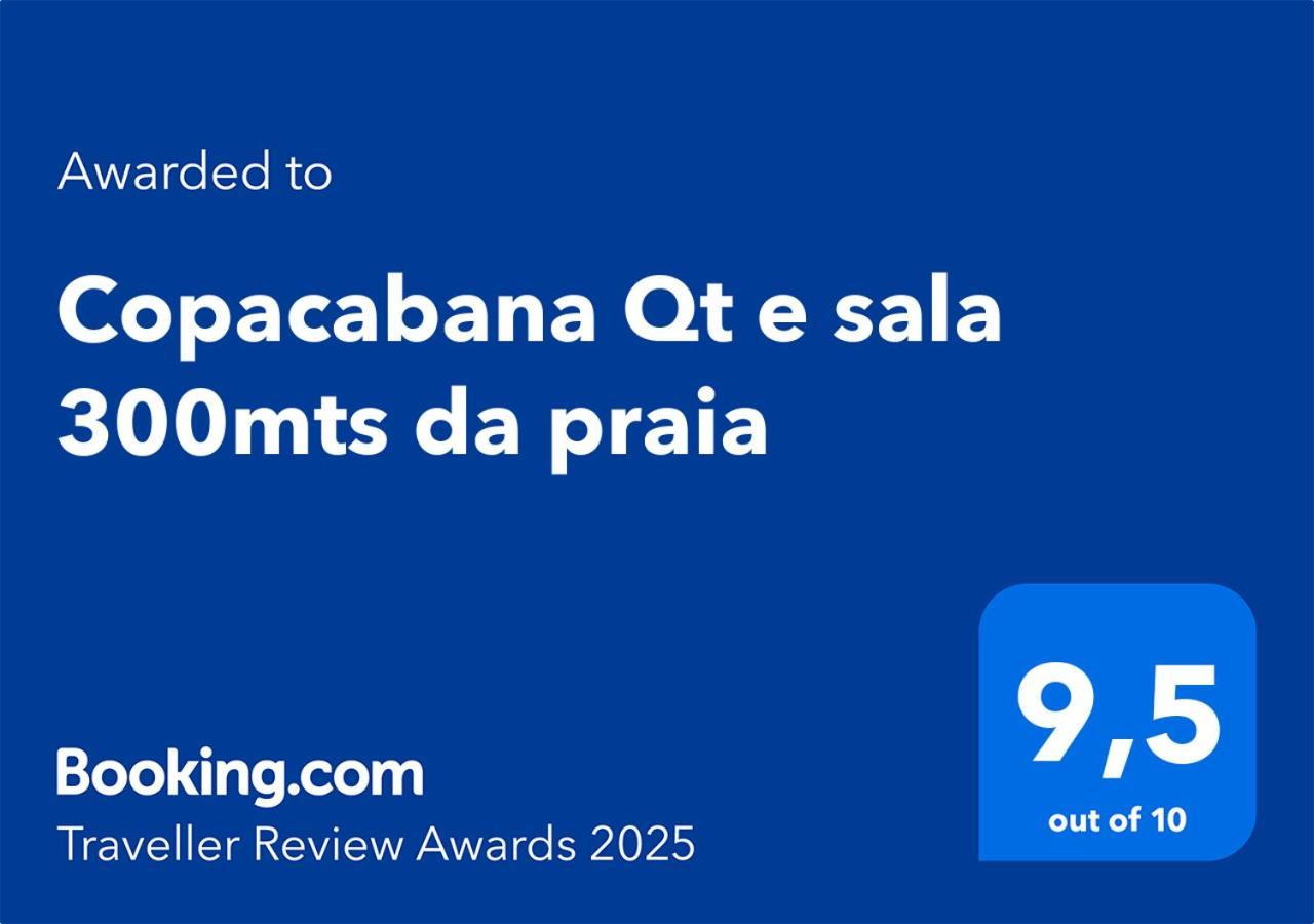 Copacabana Qt E Sala 300Mts Da Praia Rio de Janeiro Kültér fotó